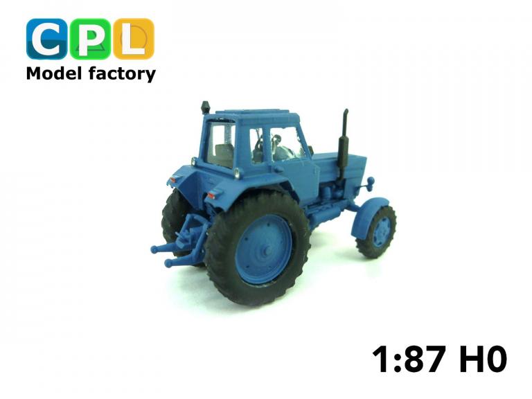 Traktor Belaruss MTS-82 kleine Kabine blau Bj 1978